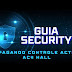 Como apagar controle nas centrais Acton AC4 Hall