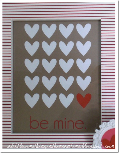 Be mine framed