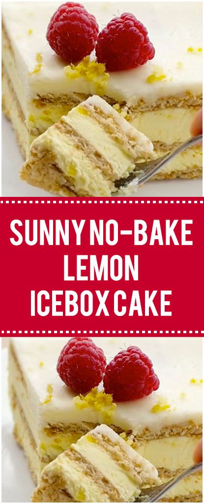 Sunny No-Bake Lemon Icebox Cake – Quick Family Recipes