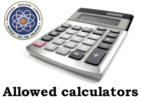 List of Non-Programmable Calculators which are allowed to used in examinations by PRC