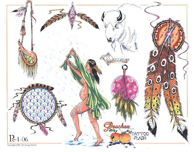 True Tribal Tattoo Body Art Sheets of tattoo flash