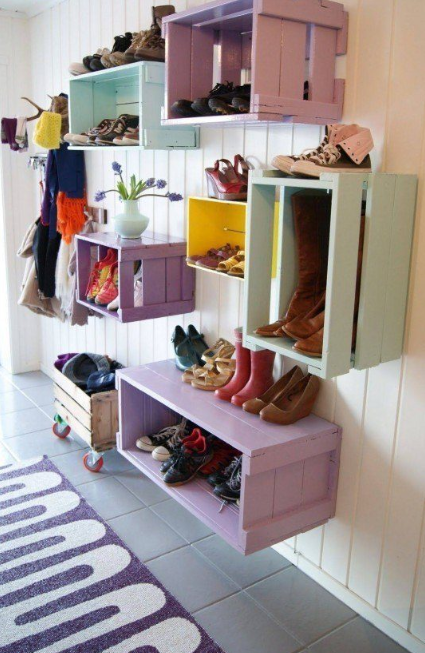 SUPERB & CREATIVE SHOE STORAGE IDEAS