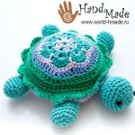 Patron gratis torguga amigurumi | Free amigurumi pattern turtle