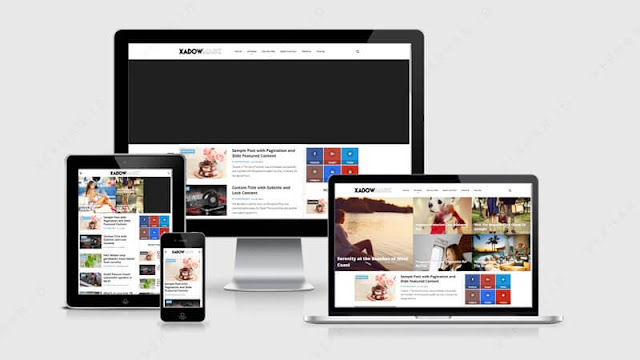 haddowmagz template blog gratis