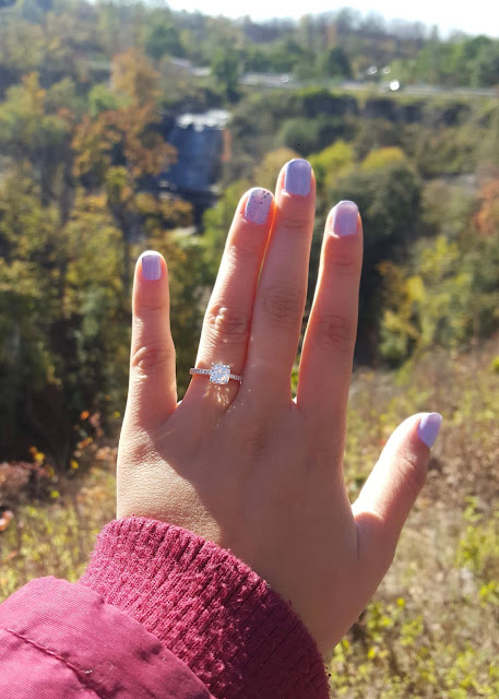 All About My Moissanite Engagement Ring