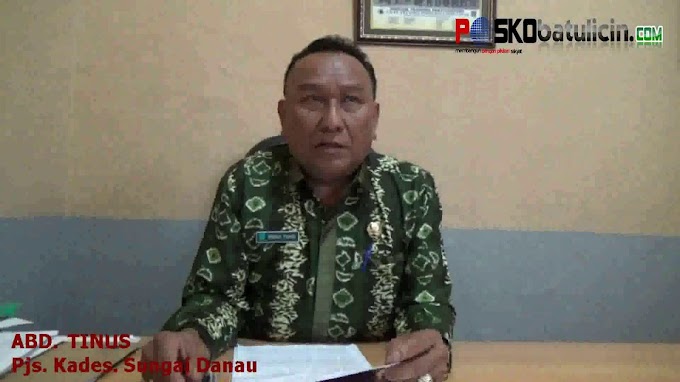 Desa Sungai Danau Paling Awal Sampaikan LPJ APBDes 2015