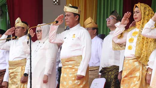 Upacara Hari Jadi Ke-20 Provinsi Kepulauan Riau