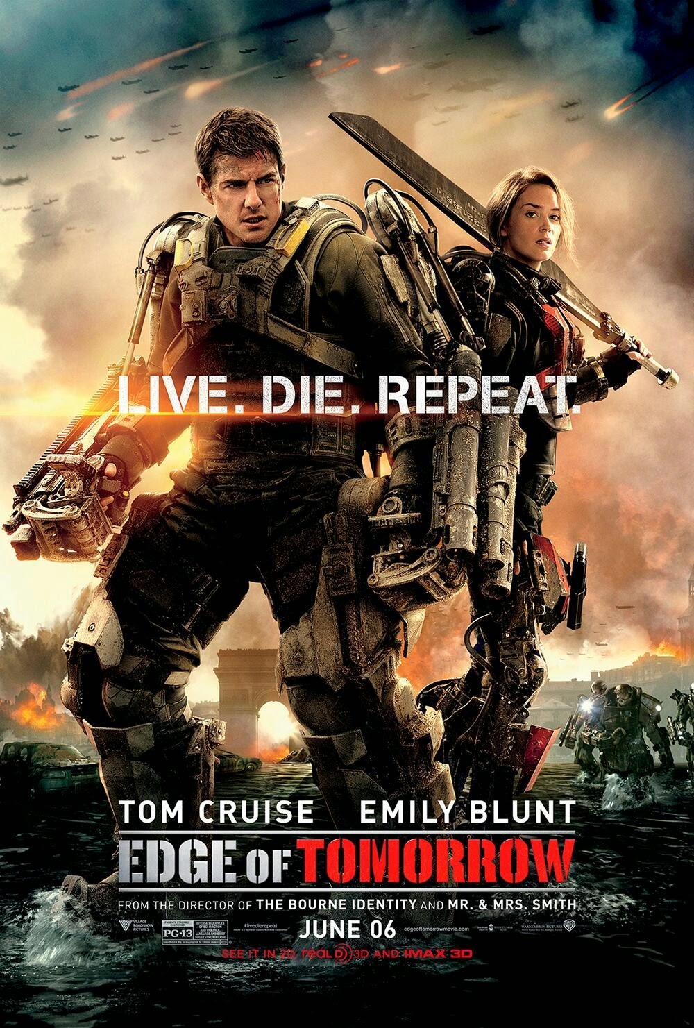 Edge of Tomorrow Movie Poster