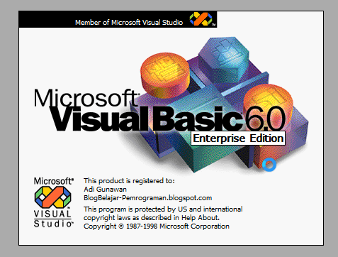 Tutorial Visual Basic 6.0 Dari Tahap Perancangan Program, Cara Desain Form dan Menu Utama, Cara Penulisan Coding, Membuat dan Mengkoneksi Database, Membuat File Laporan dan File Installer Program di Blog Tutorial Visual Basic 6.0