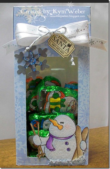 Snowman Candy Box