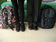 . new clothes to put on, packed lunches made and new school bags packed. (back to school)