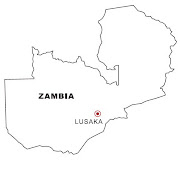 Mapa y Bandera de Zambia para dibujar pintar colorear imprimir recortar y . (zambia)