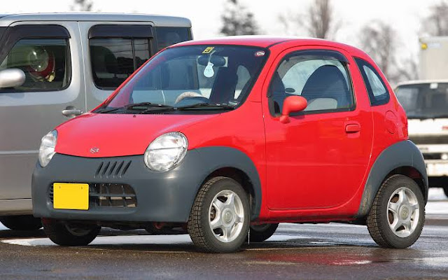 Suzuki Twin is on the list of the smallest cars in the world.