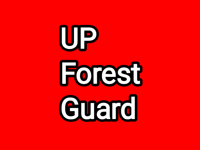 Up Forest Guard Recruitment 2023