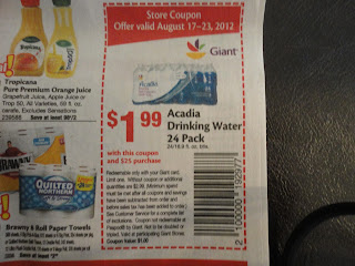 Acadia Drinking Water coupon 24 pack