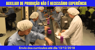 auxiliar de produção