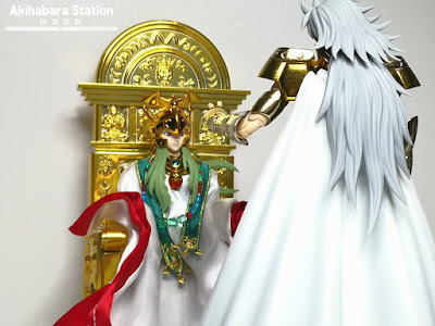 Saint Cloth Myth EX Aries Shion (Surplice) & Pope Set de Saint Seiya - Tamashii Nations