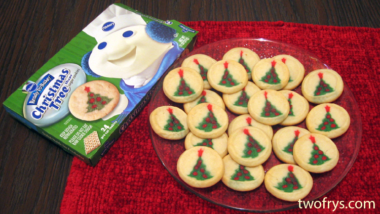 Two Frys Pillsbury Christmas Tree Shape Sugar Cookies You can get the packages of pillsbury ready to bake! pillsbury christmas tree shape sugar