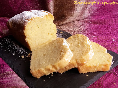 Plumcake all'arancia senza uova e senza latticini - Dolce senza uova