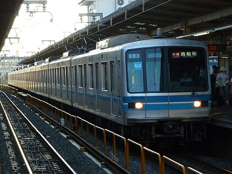 【懐かしき幕車】05系幕車の快速　西船橋行き