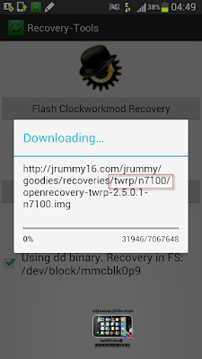 شرح طريقة تثبيت  الريكفري TWRP و الريكفري CWM