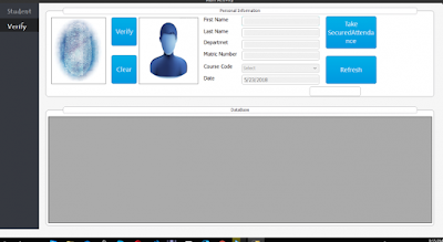 Biometric Attendance Management System 