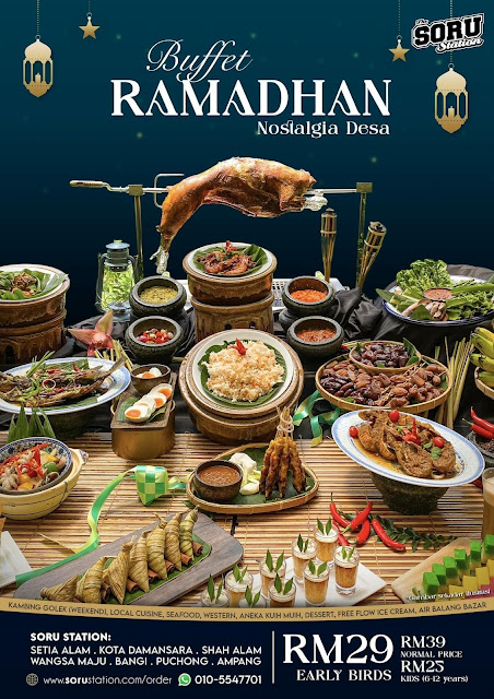 Buffet Ramadan The Soru bawah RM100