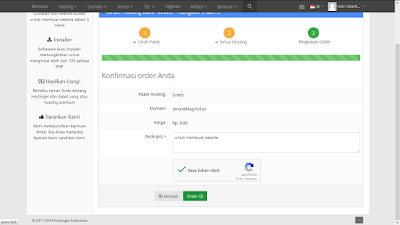 Cara mudah Daftar Hosting web Gratis Di Idhostinger Terbaru 2015