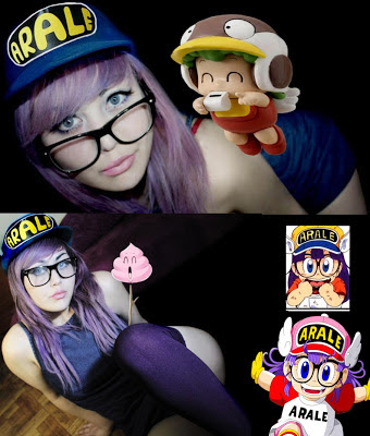 Arale cosplay