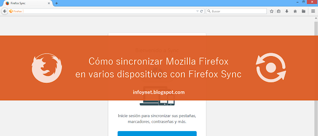 Cómo sincronizar Mozilla Firefox en varios dispositivos con Firefox Sync