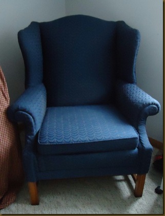 blue chair