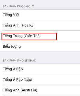 Viết tiếng Trung trên điện thoại