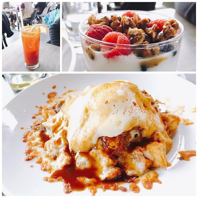 brunch at Observatorie 360º in Montréal, Canada