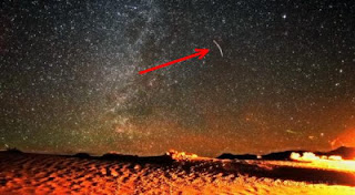 UFO Muncul Pada Fenomena Hujan Meteor