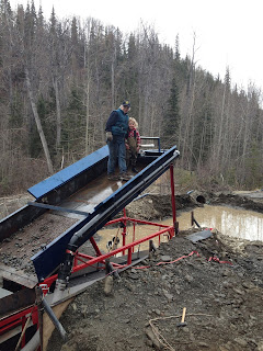 Wash Plant, Gold, Mining , Quartz Creek