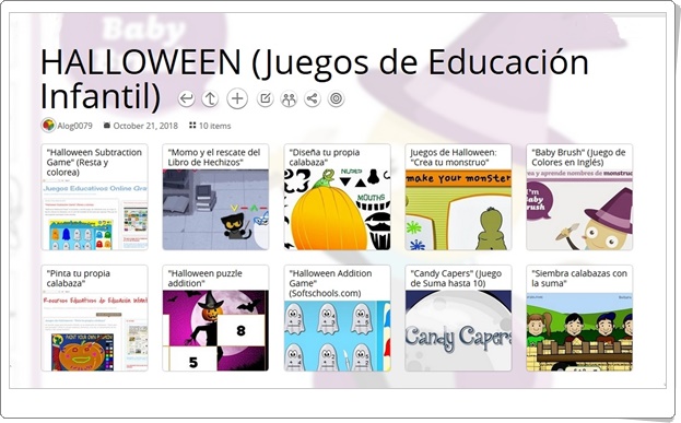 9 juegos educativos con tema de HALLOWEEN para Educación Infantil