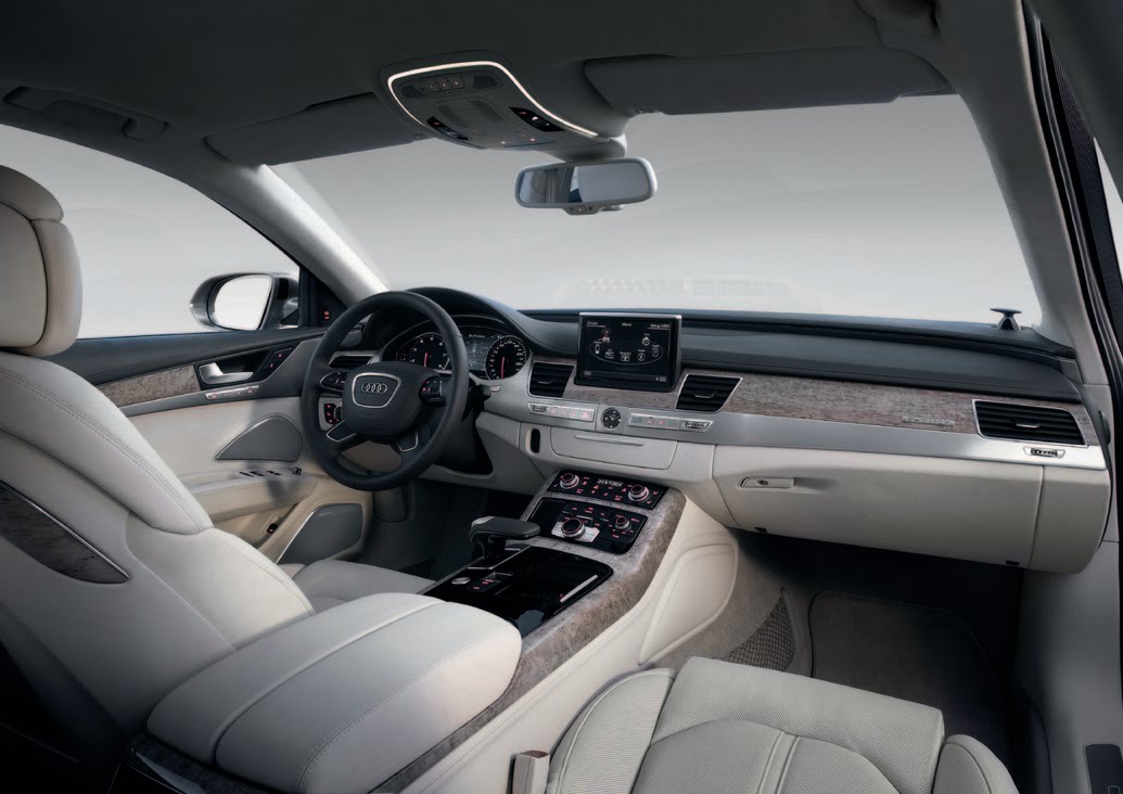 2011 Audi A8 Front Interior