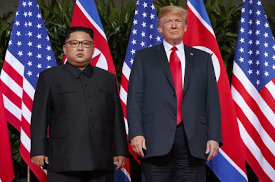 Kim Jong-un and Donald Trump