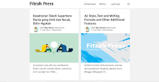 Download Fitrah Press Responsive Blogger Template