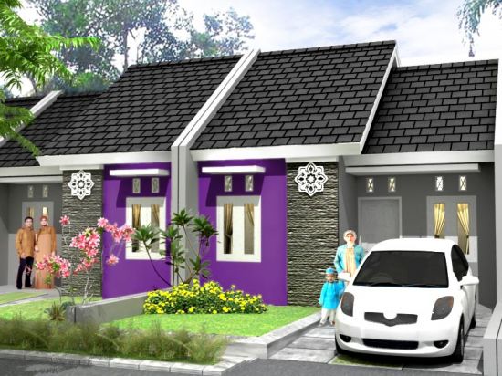 Warna Cat Rumah Idaman Tampak Depan Gambar Rumah Idaman