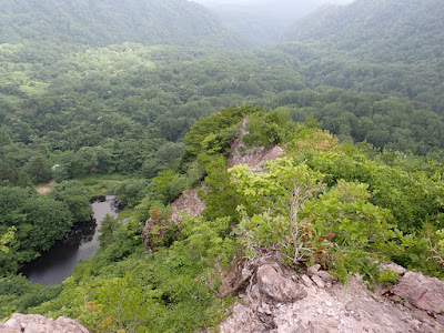 医王山 鳶岩付近