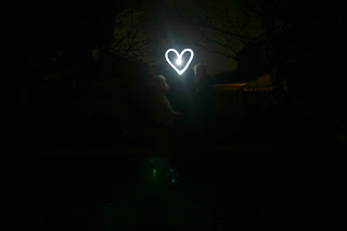 Light Photography of a heart between Top Ender and Dan Jon 