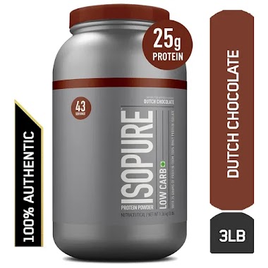 Isopure Low Carb, Dutch Chocolate, 3 lb