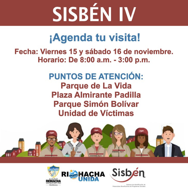 Distrito de Riohacha actualiza el Sisben IV