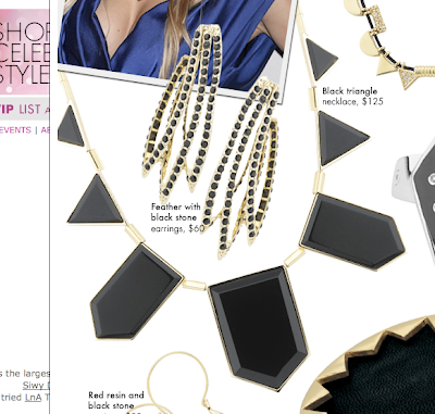 House of Harlow 1960 Plated Resin Necklace, $120, Singer22.com House of Harlow 1960 Plated Resin Necklace, $120, Singer22.com