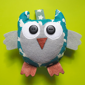 Sewn owl character by welaughindoors