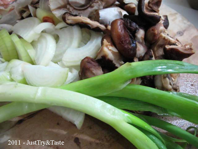 Resep Daging Sapi & Jamur Shiitake Masak Teriyaki JTT