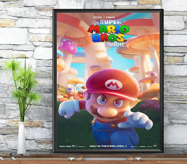 New Super Mario Movie Poster 2023