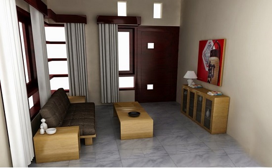 desain interior  rumah  minimalis type  36 