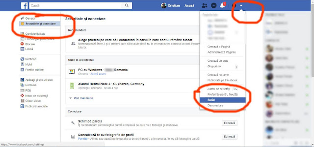Dacă ai cea mai mica bănuiala că cineva ți-a accesat contul de Facebook,poți verifica ușor acest lucru chiar din pagina ta de Facebook.Pentru cei mai novice,hai sa aflam cum sa vezi cine ti-a accesat contul de Facebook,de unde si cu ce dispozitiv